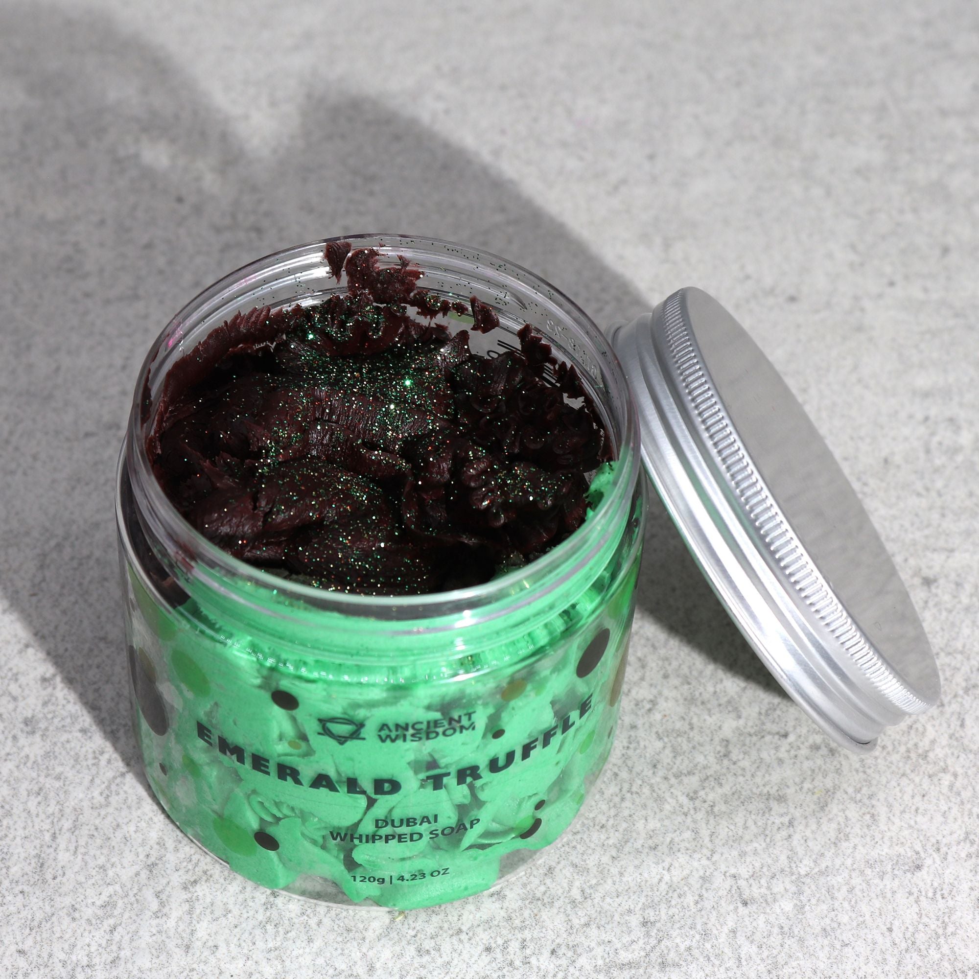 Dubai - Emerald Truffle Whipped Soap 120g - SLS Free & Vegan-Friendly