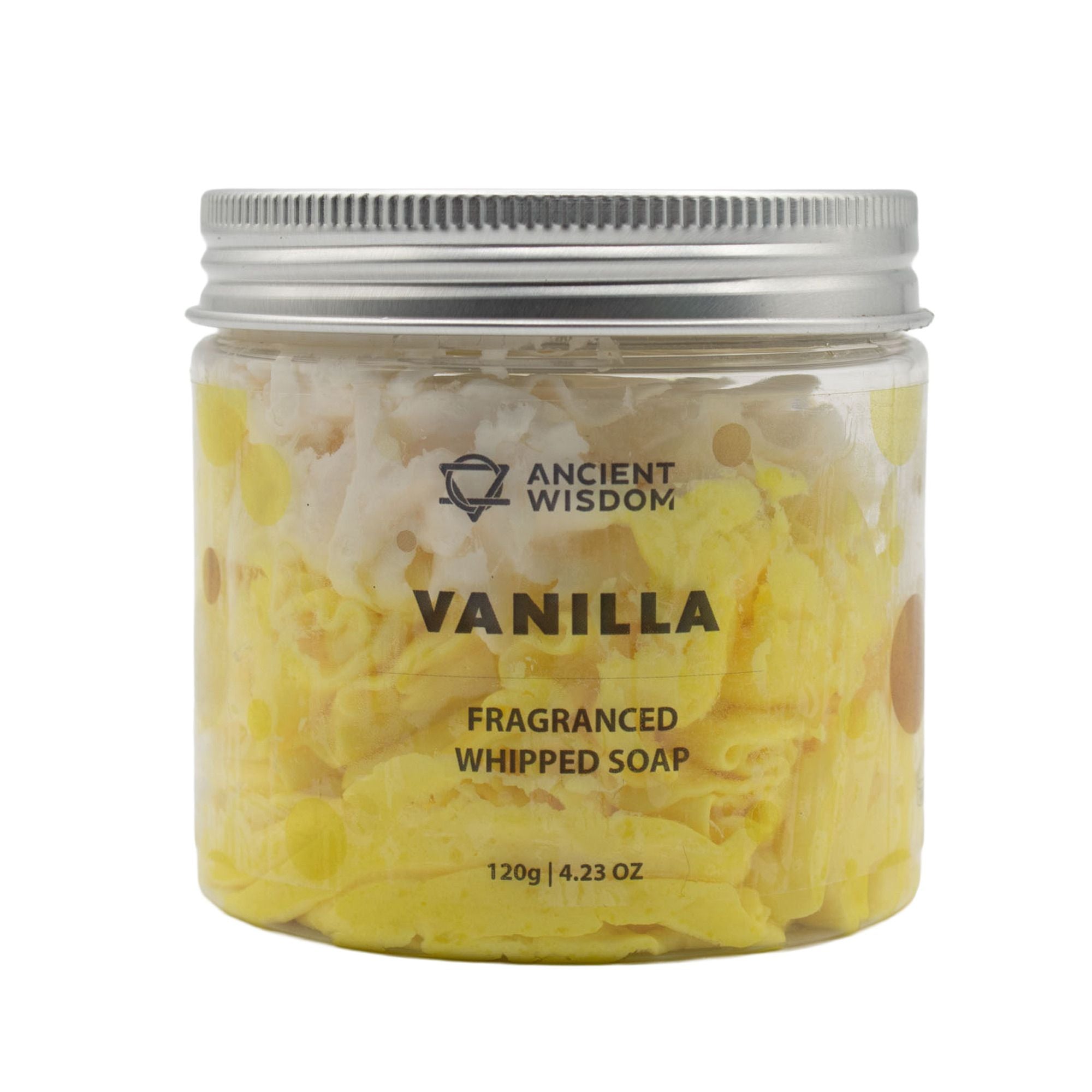 Vanilla Whipped Soap 120g - SLS Free & Vegan-Friendly
