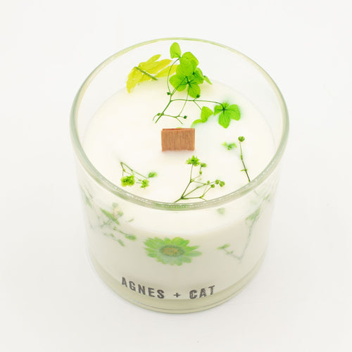 Agnes + Cat Botanical Soy Wax Candle - Fellberry - 350g - 70 Hour Burn Time