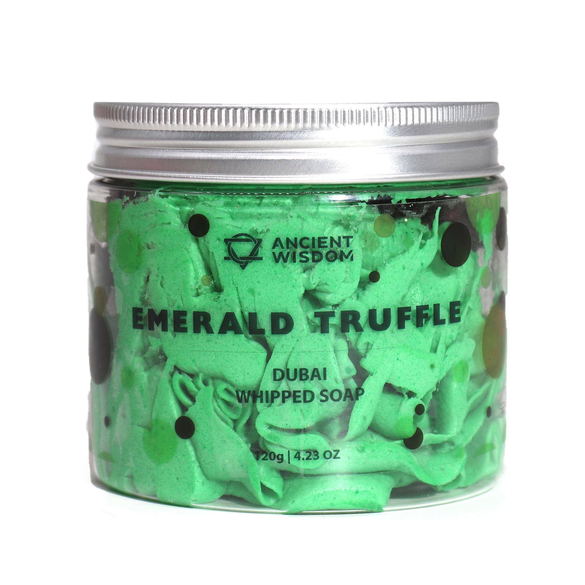 Dubai - Emerald Truffle Whipped Soap 120g - SLS Free & Vegan-Friendly