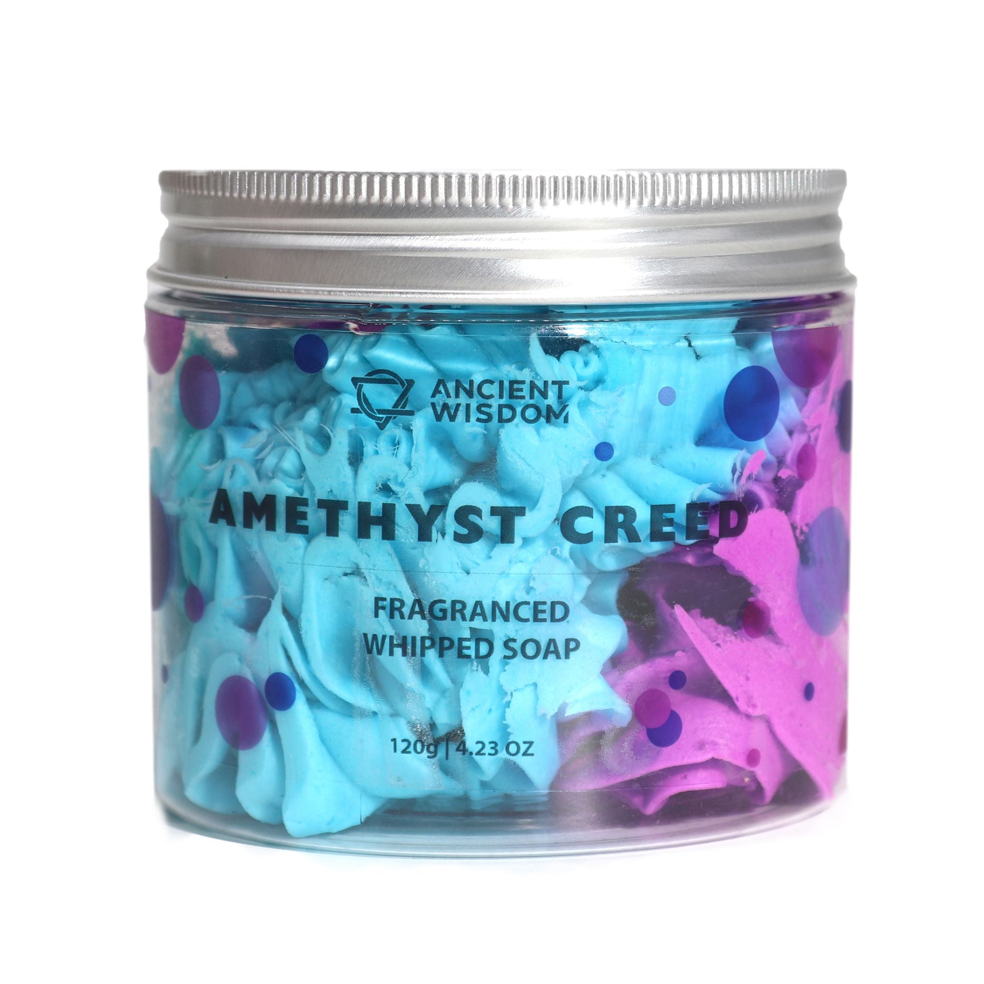 Amethyst Creed Whipped Soap 120g - SLS Free & Vegan-Friendly