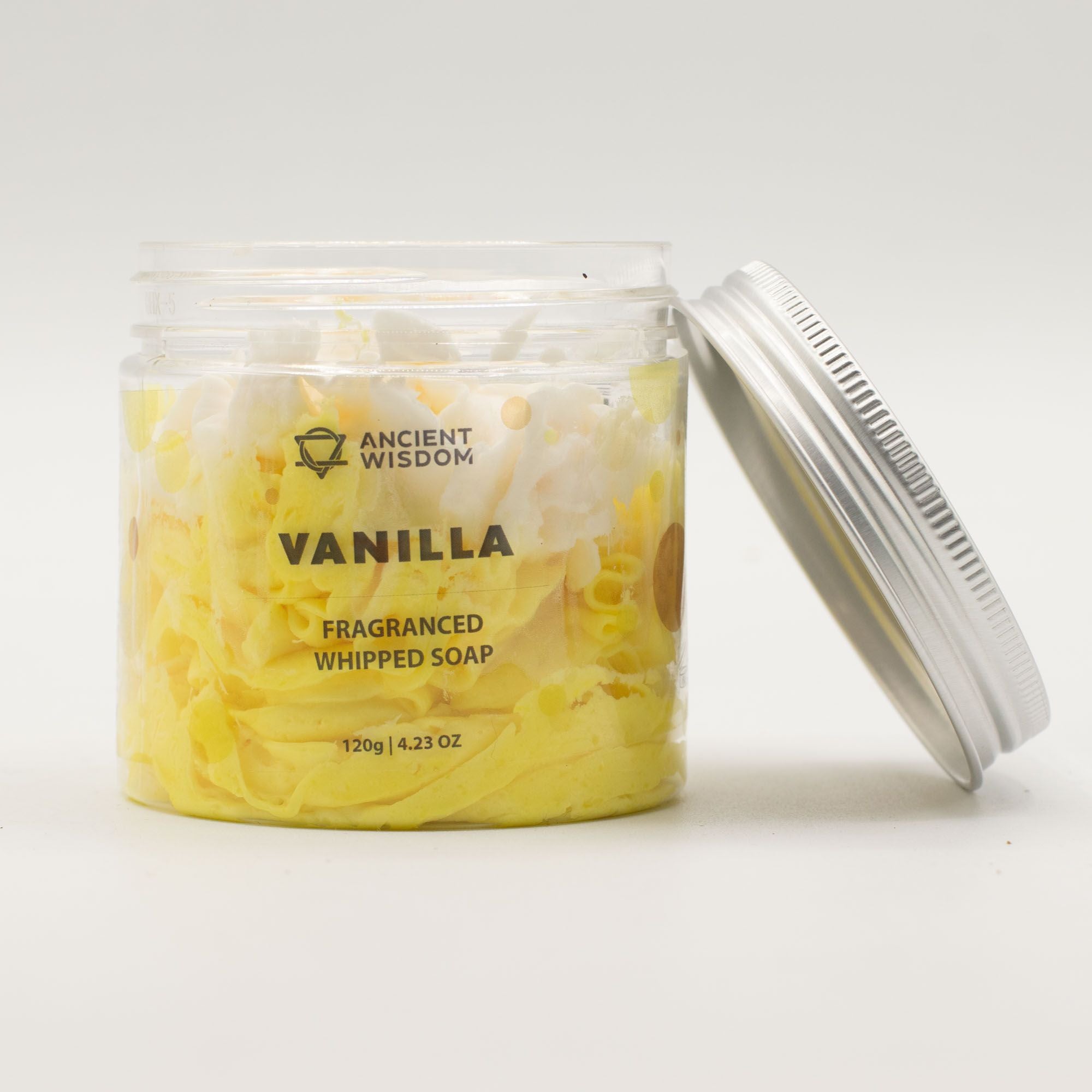 Vanilla Whipped Soap 120g - SLS Free & Vegan-Friendly