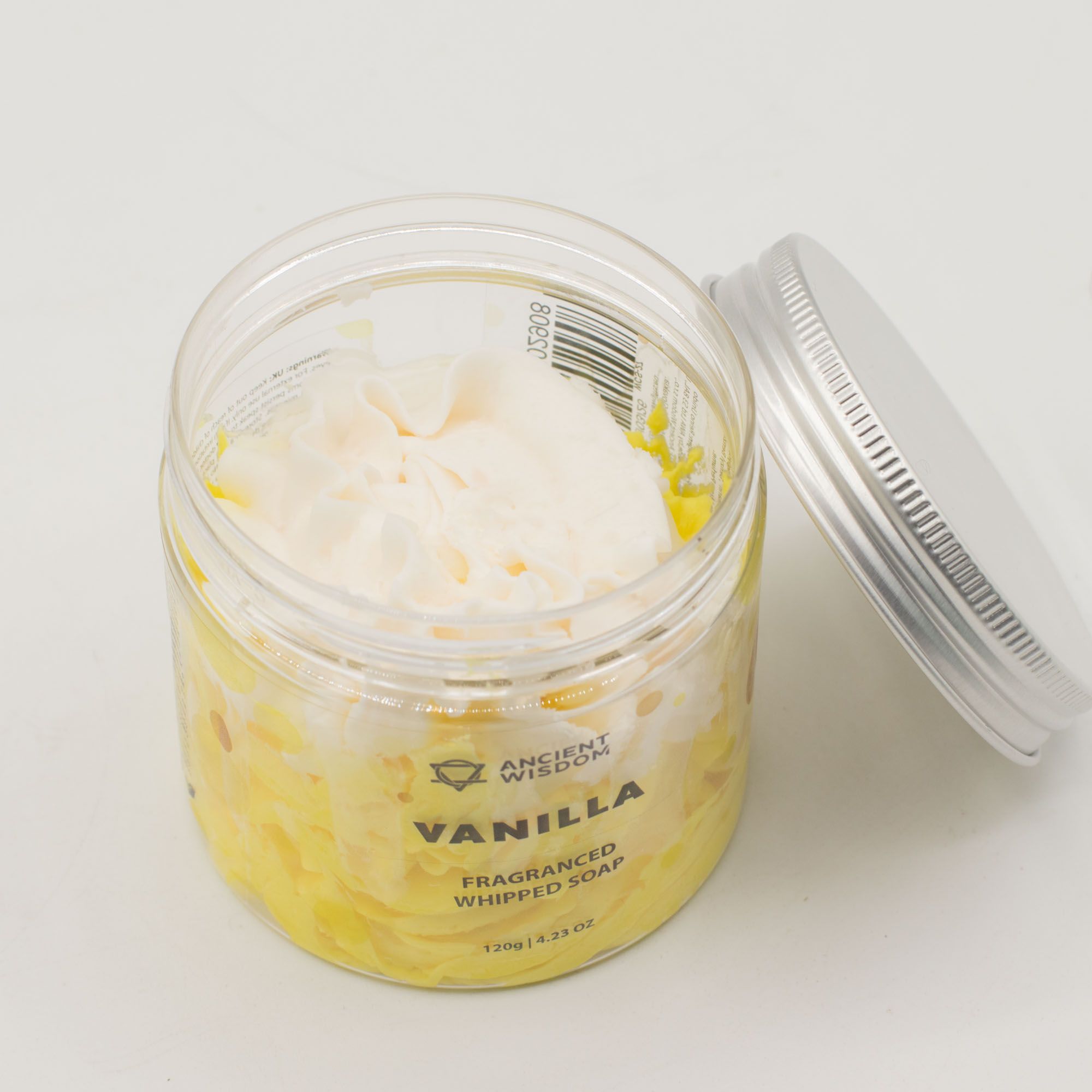 Vanilla Whipped Soap 120g - SLS Free & Vegan-Friendly