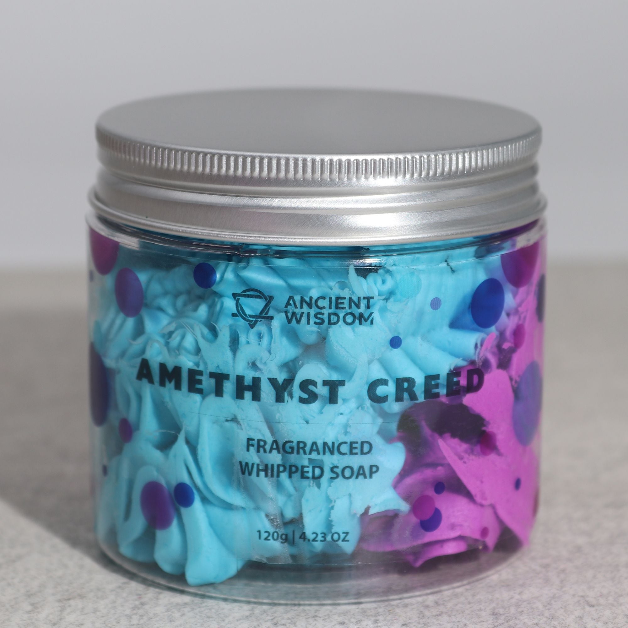 Amethyst Creed Whipped Soap 120g - SLS Free & Vegan-Friendly