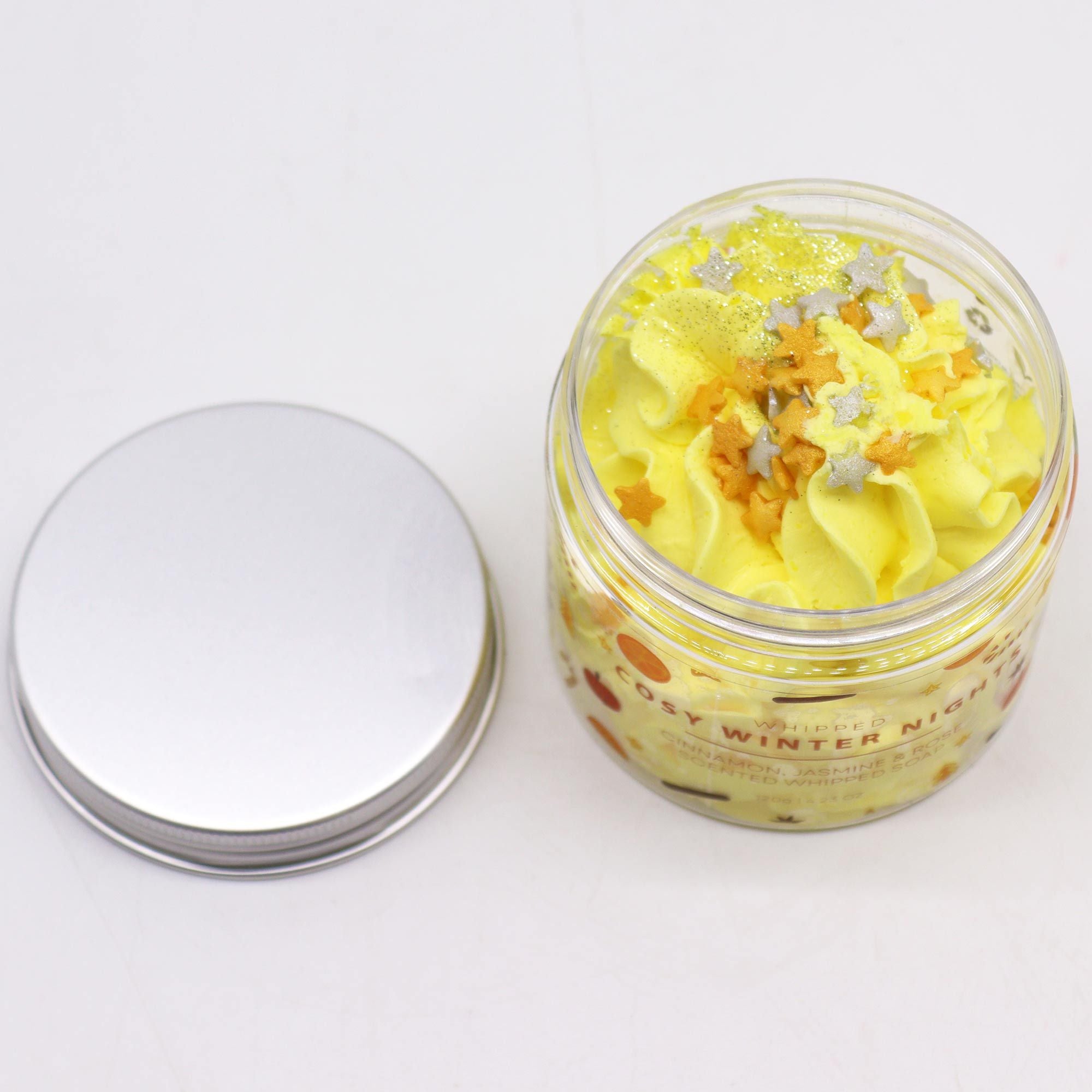 Cosy Winter Nights Whipped Soap 120g - SLS Free & Vegan-Friendly