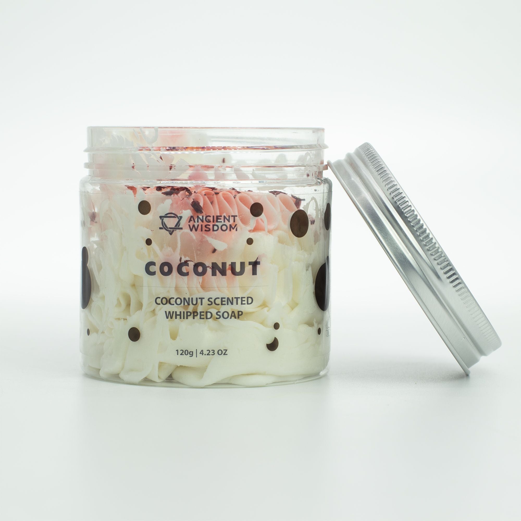 Coconut Whipped Soap 120g - SLS Free & Vegan-Friendly
