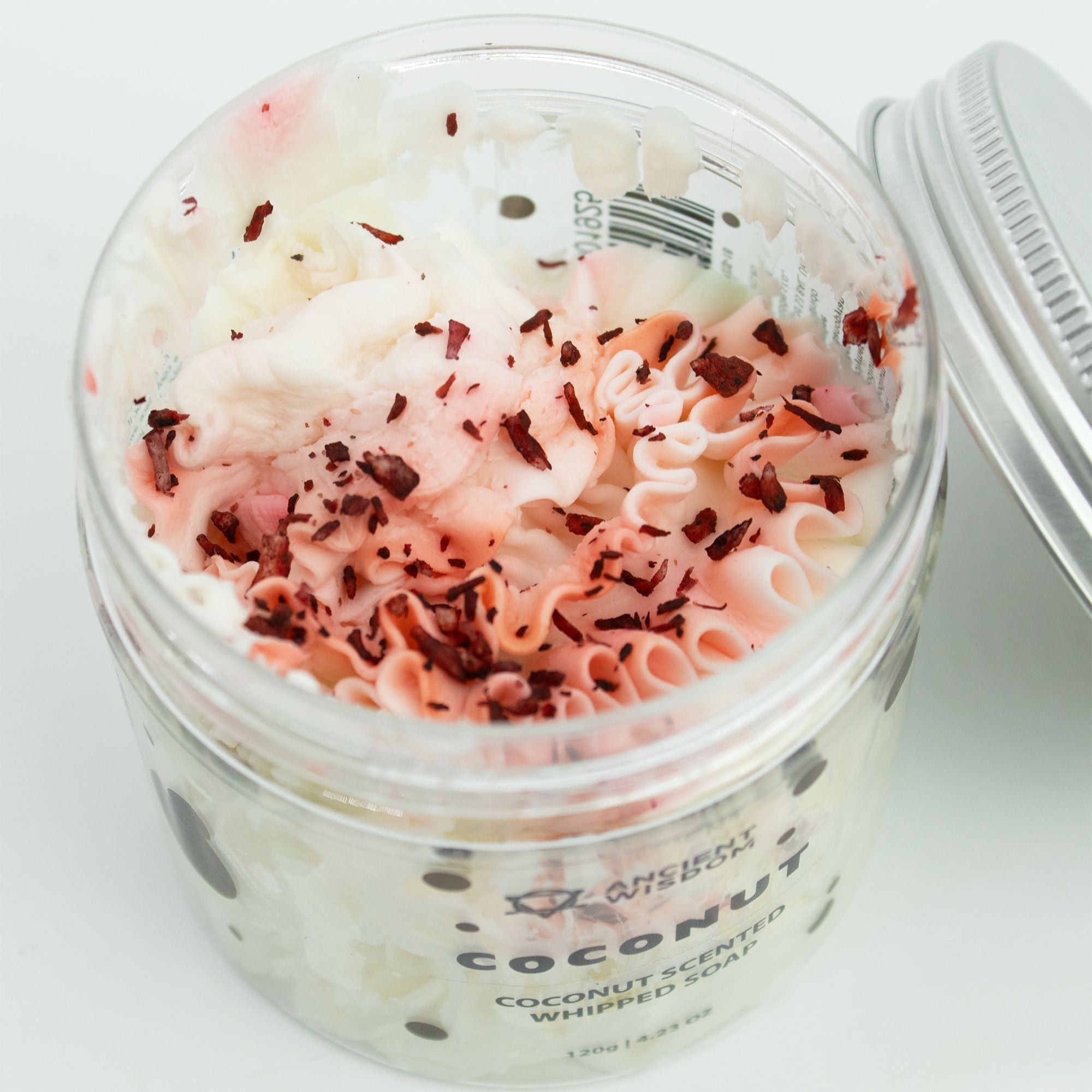 Coconut Whipped Soap 120g - SLS Free & Vegan-Friendly